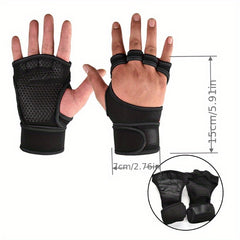 Weightlifting Dumbbell Gloves For Gym Fitness Training Bodybuilding