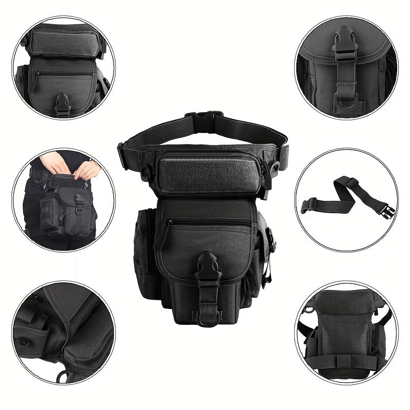 Waterproof Oxford Waist Bag for Outdoor Activities