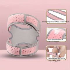 Shock Absorption Knee Pads Adjustable Strap Non-slip Sports Protection