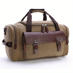Vintage Travel Bag Tote Clothing Storage Carry On Luggage Duffel Bag