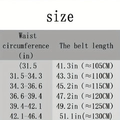 Men's Leather Belt Automatic Buckle Two-layer Cowhide Suit Jeans All Match