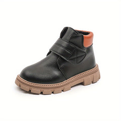 Boys Kids Hook and Loop Fastener Non Slip Boots
