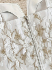 Sexy Cami Top Women's Plus Floral Embroidery Adjustable Strap