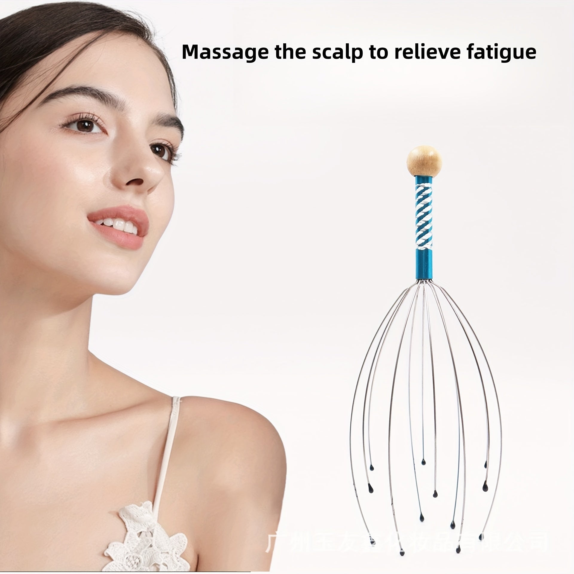 Octopus Head Massager For Scalp Massage Yoga Scratching
