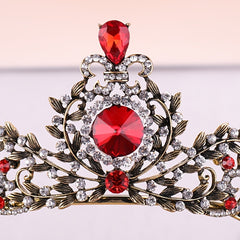 Baroque Rhinestone Bridal Tiara for Wedding Proms Pageants Parties