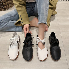 Women's Cut Out Lace Up Oxfords Non Slip Sneakers