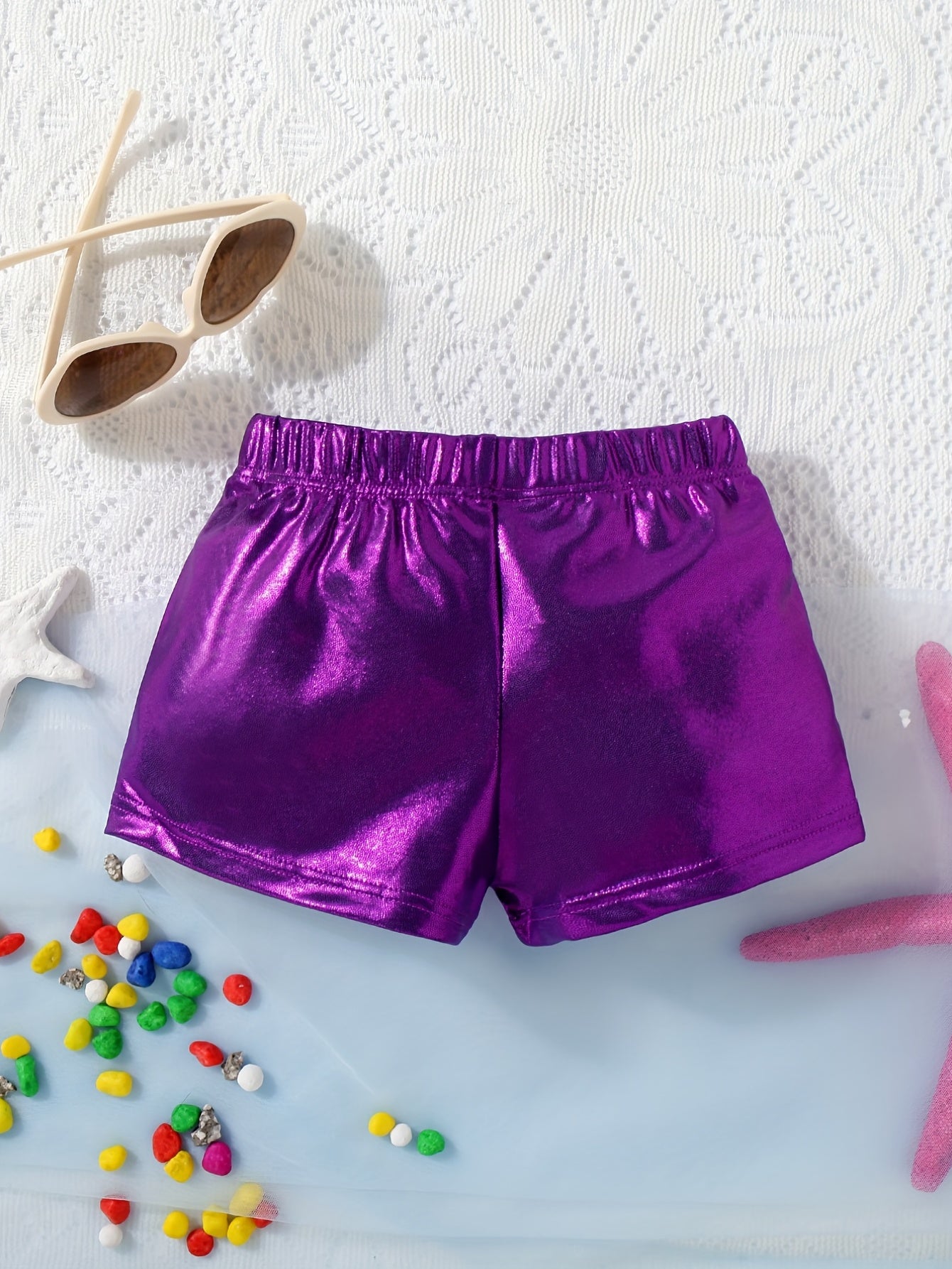 Boys Elastic Waist Swim Trunks Beach Shorts Comfortable Beach Wear