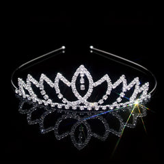 Rhinestone Headband Queen Crown Tiara Head Jewelry