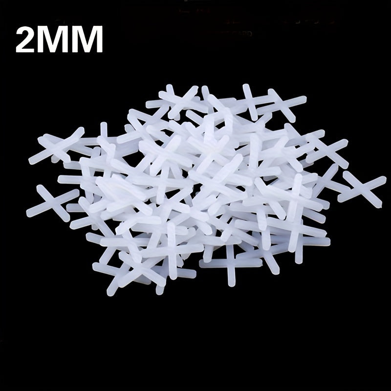 100pcs Tile Leveler Tile Floor Positioning Seam Cross Ceramic Tile Spacers
