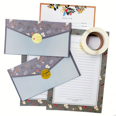 500pcs Round Golden 'Homemade With Love' Stickers Scrapbooking Stationery