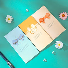 1pc Baby Thank You Card Holiday Gift Card Blessing Card Birthday Greeting Card