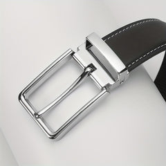 Men's Leather Needle Buckle Belts For Business And Leisure