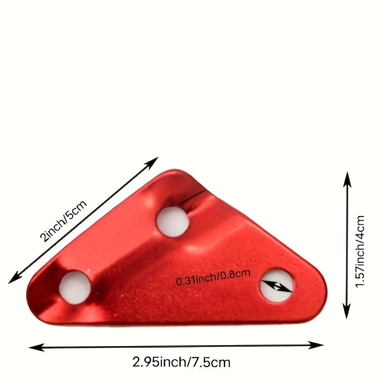 Aluminum Triangle Buckle for Windproof Tents/Curtains