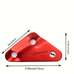 Aluminum Triangle Buckle for Windproof Tents/Curtains