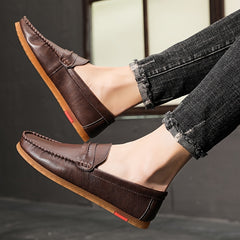 Men's Customizable Loafer Shoes Lightweight Non Slip Driving Shoes