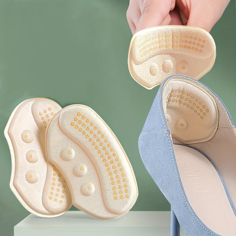 Heel Stickers: Anti-Drop & Anti-Grind for Loafers, Leather Shoes - Half Size Pad