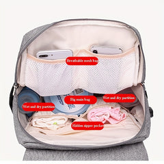 Large Capacity Nappy Backpack Bag Mom Baby Waterproof Diaper Bags