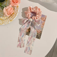 Bow Scrunchie Hair Band Head Rope