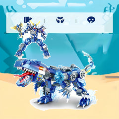 Dino Mech 2-in-1 Transformable Mechanical Warrior Robot