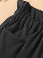 Girls High Waist Wide Leg Pants Kids Spring Summer Clothes
