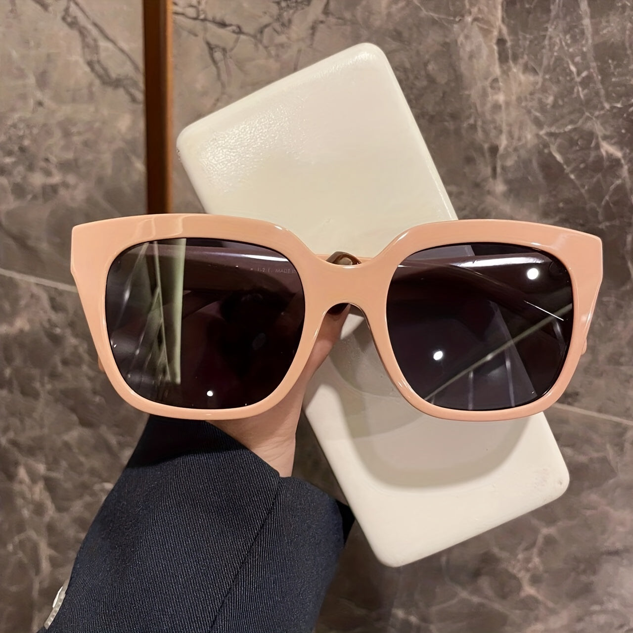Women's Mod Square Sunglasses UV400 Anti Glare Glasses