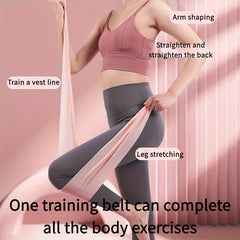 2pcs Yoga Resistance Bands TPE Fitness Stretching Bands