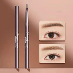 Double Headed Eyebrow Pencil Soft Textured Waterproof Eyebrow Pen