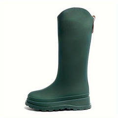 High Tube Non-slip Rain Boots Women's Rubber Water Shoes