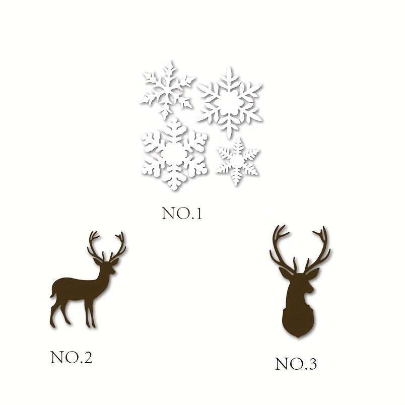 Christmas Snowflakes Squirrels Metal Cutting Dies