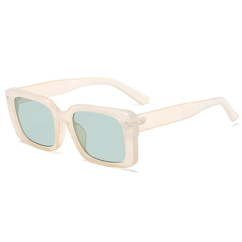 Rectangular Sunglasses Minimalist UV400 Square Sun Glasses