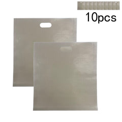 5/10 Pack Non-Stick Reusable Toast Bags Heat Resistant Easy to Clean
