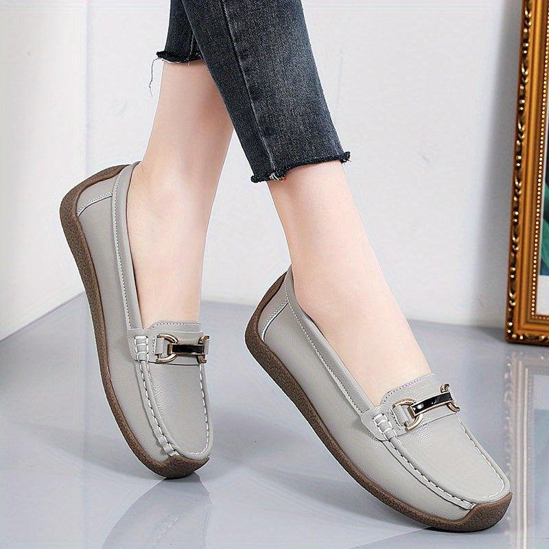 Women's Slip-On Casual Flat Shoes Soft Sole Comfy Loafers