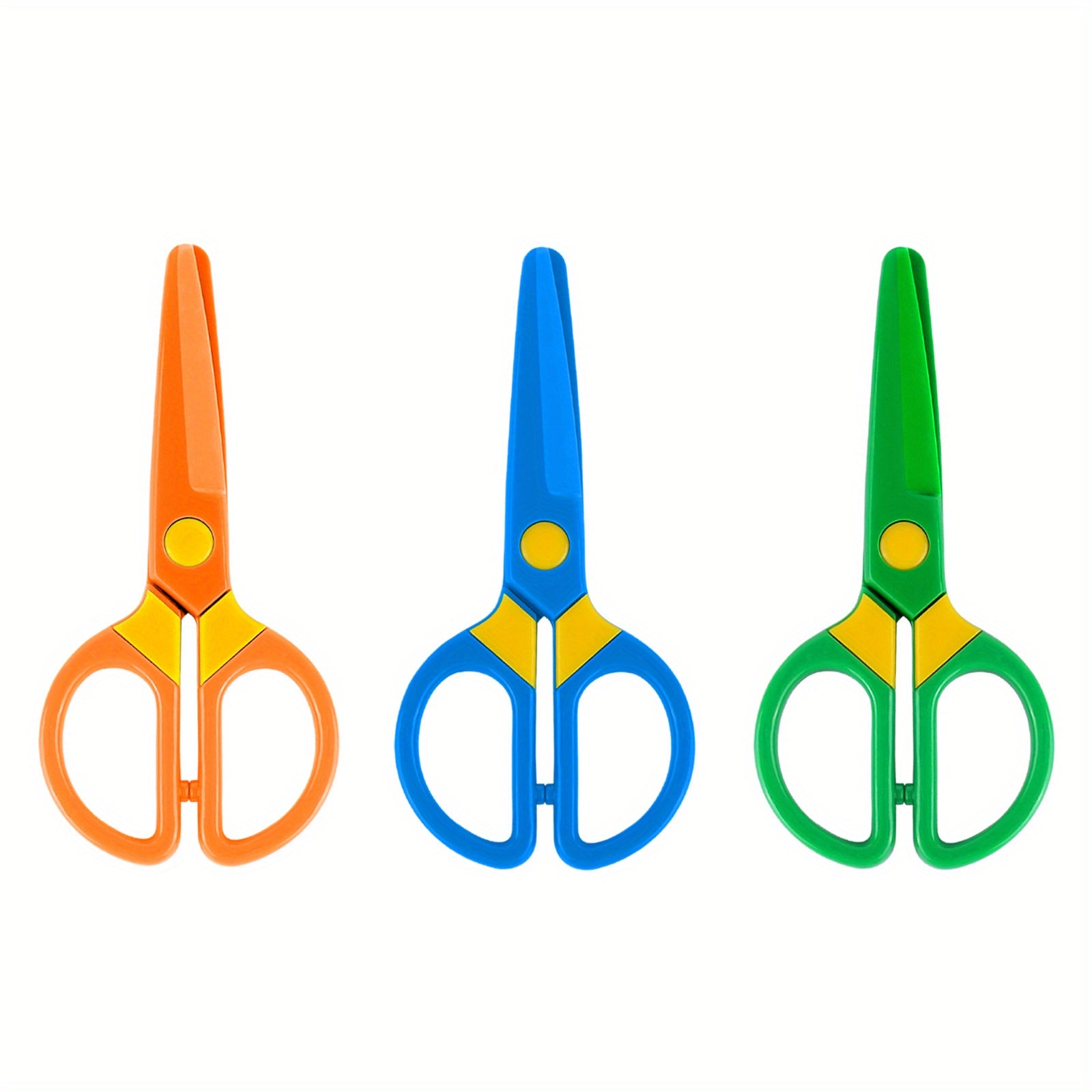 Colorful Labor-saving Safety Scissors for Students DIY Paper Cutting