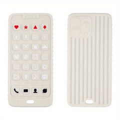 Soft Teether For Babies Phone - Teething Toy For Babies Boys Girls