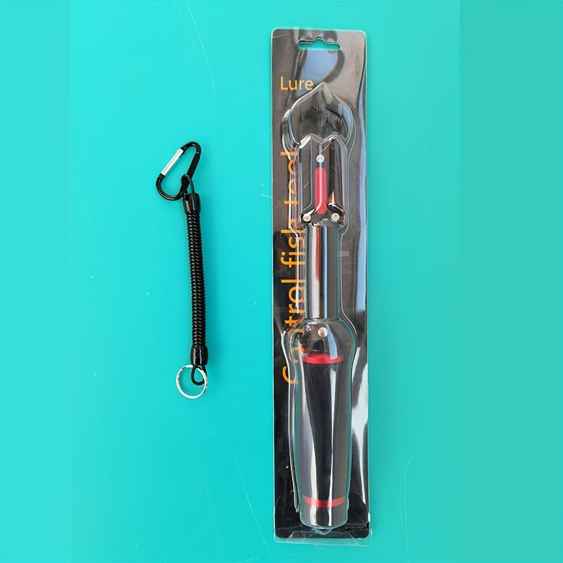 Fish Lip Gripper With Scale 36kg Max Weight Anti-corrosion Saltwater Fishing