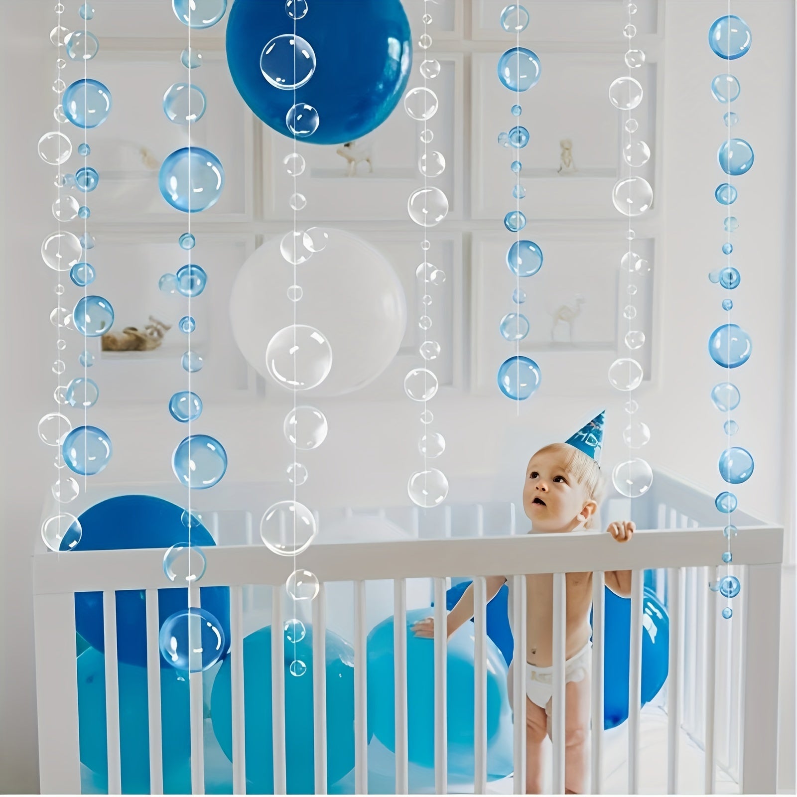 Ocean Floor Bubble Wreath for Mermaid Parties