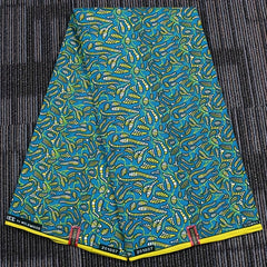 5 49meter Polyester Batik Printed Cloth African Clothing Women's Dress Fabric