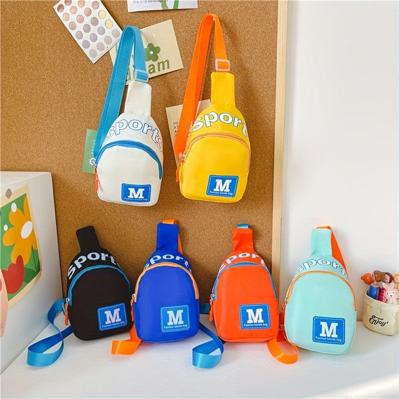 Kids Casual Chest Bag Coin Wallet Shoulder Bag for Boys & Girls