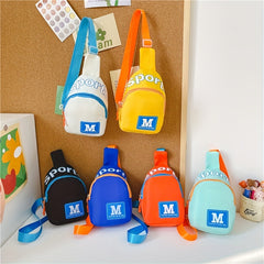 Kids Casual Chest Bag Coin Wallet Shoulder Bag for Boys & Girls