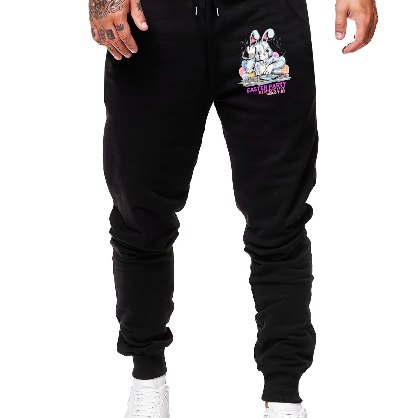 Men's Breathable Loose Fit Joggers for Spring Summer