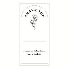 50pcs Envelopes Seal Gift Packaging Box Retail Bag Box Seal Stickers Rectangle