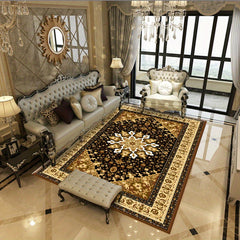 Modern Abstract Shaggy Rug Soft and Comfy for Living Room Bedroom