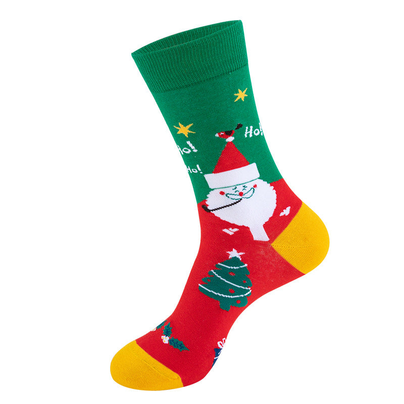 3 Pairs Women's Christmas Mixed Socks Bundle