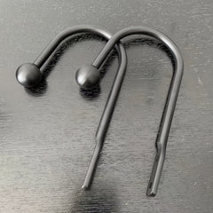 2pcs Metal Curtain Hooks for Easy Hanging & Decorating in Living Room