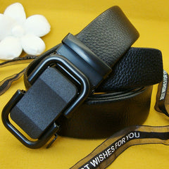 Men's Business Casual Leather Belt