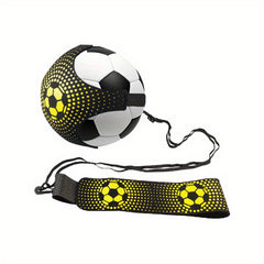 Football Kick Trainer Elastic Soccer Ball Auxiliary Training Equipment