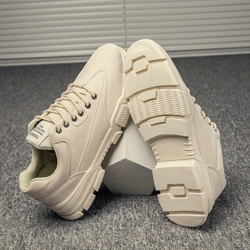 Men's Lace up Sneakers Comfortable Walking Shoes
