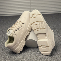 Men's Lace up Sneakers Comfortable Walking Shoes