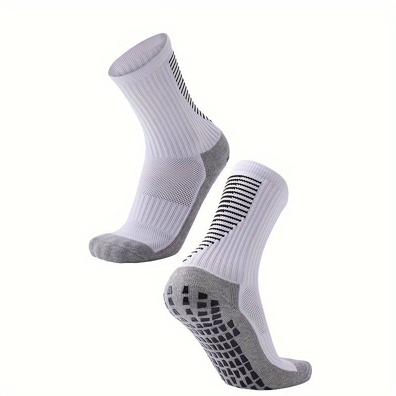 Men's Thickened Football Socks Non slip Wear resistant Crew Socks