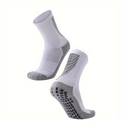 Men's Thickened Football Socks Non slip Wear resistant Crew Socks